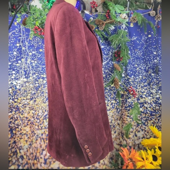 BOULEVARD CLUB Vintage Velvet Corduroy Blazer - Picture 9 of 10